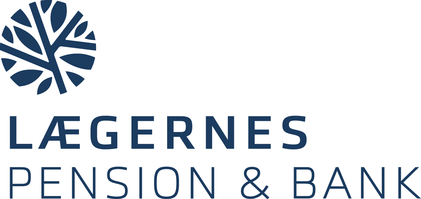 Lægernes Pension & Bank Logo