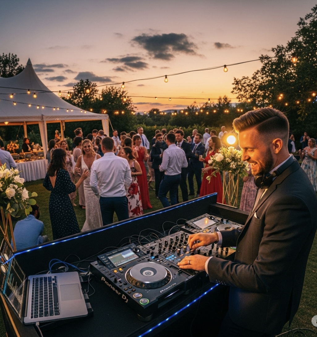 DJ til bryllup. Tips til festen. 14. august 2025